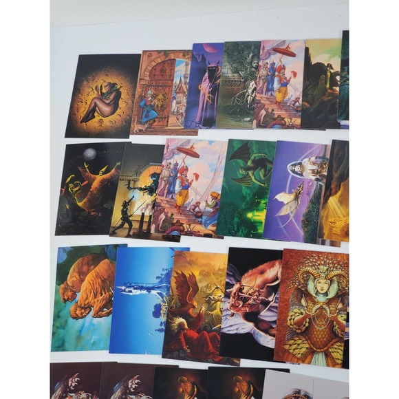 Wizards of the Coast - Everway RPG by Johnathan Tweet PARTS 50 cards - Picture 2 of 12